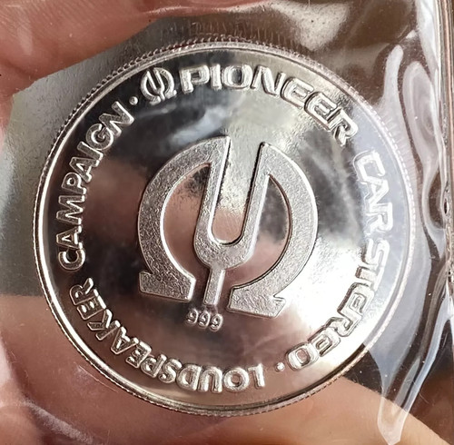 Pioneer moneta argento puro - pioneer,
