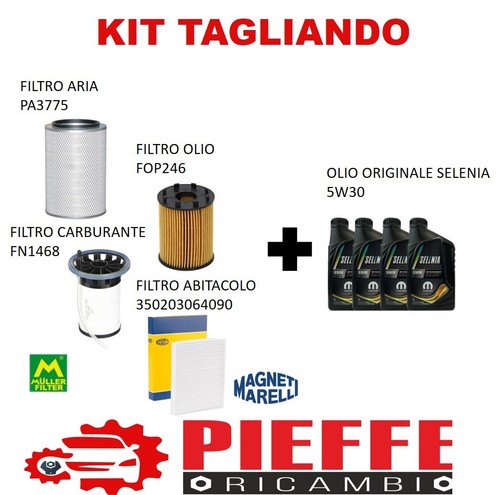 Kit tagliando per fiat panda - kit,