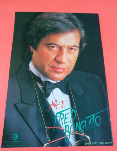 Pubblicita 1985 fred bongusto - 1985,