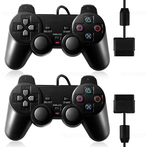 Controller ps2 cablato gamepad - controller,