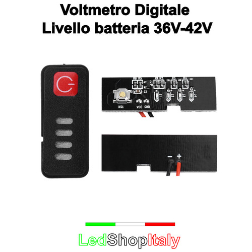 Voltmetro display digitale
