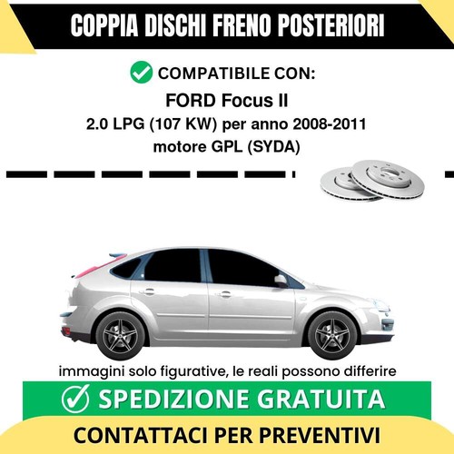 Coppia dischi freno posteriori - coppia,