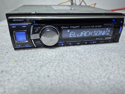Autoradio alpine cde - alpine, cde-hd138bt