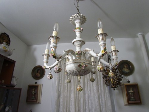 Lampadario porcellana - , 22"
