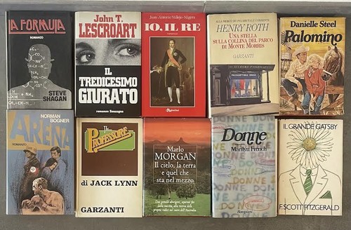 Lotto libri di narrativa - di,