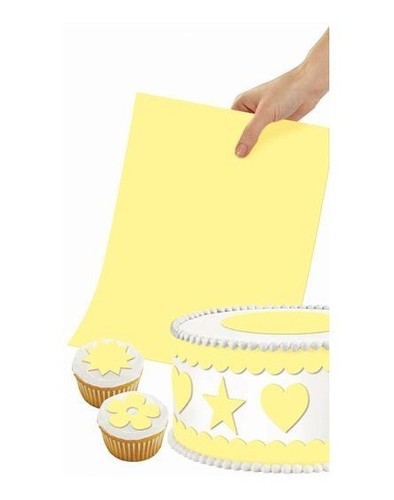 Foglio decorativo pasta di - in,