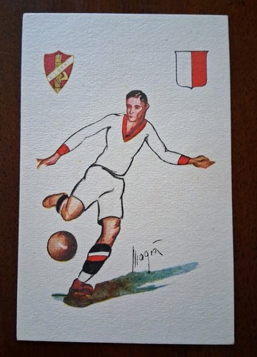 Cartolina illustrata calcio - cartolina,