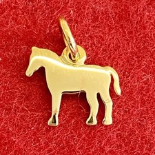 Dodo Pomellato Ciondolo Cavallo Oro Giallo Massiccio 18kt 750 Unisex Raro Origin