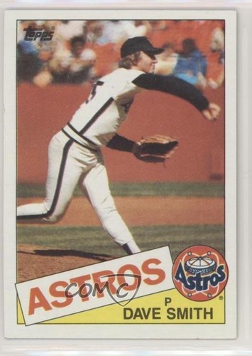 1985 topps dave - smith, #123