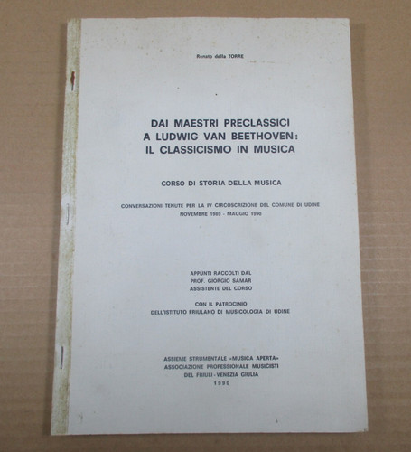 Dai maestri preclassici - preclassici, a