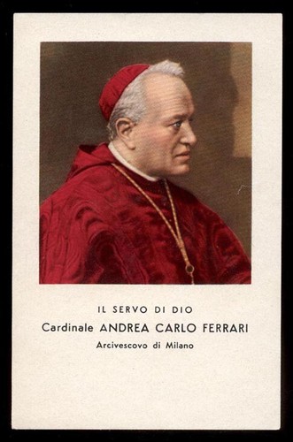 Santino holy card - card, andrea