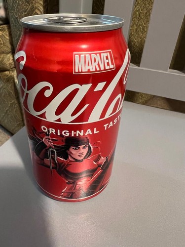 Lattina vuota coca cola - vuota,