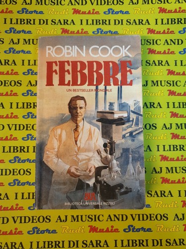 Book libro febbre - febbre, robin
