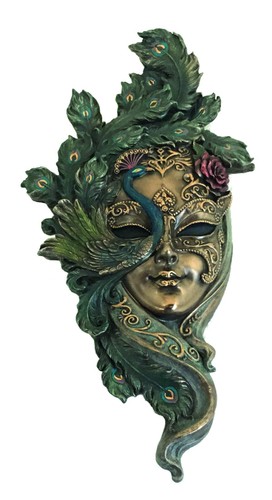 Maschera veneziana pavone - maschera,