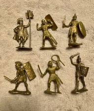 Vintage Soldatini CANE’  1/32 Romani 6 Pezzi Serie Completa