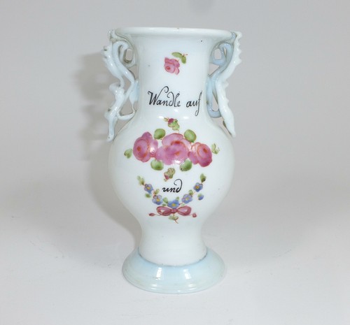Rara vaso vetro opalino con - in,