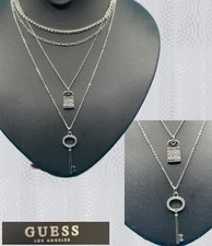 Collana catena Guess argento