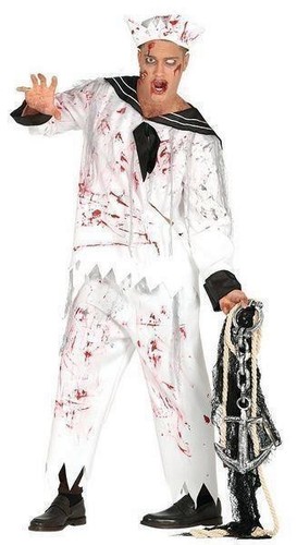 Costume uomo marinaio zombie - costume,