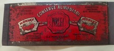 lamiera in latta flessibile vintage conserve alimentari Morley D.& F. MORLICCHIO