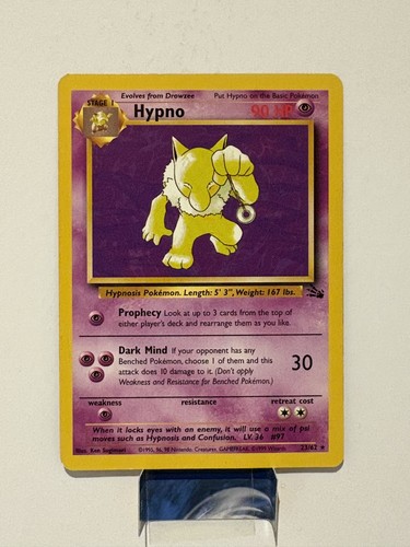 Hypno rare fossil set - hypno, 23/62