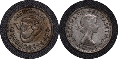 Australia 1959 uno scellino - 1959,