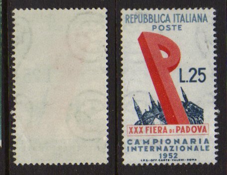 Italia 1952 xxx fiera - italia,