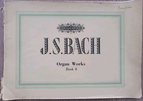 Bach organ works libro - j,