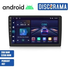 AUTORADIO ANDROID PEUGEOT 407 2004-2018 STEREO AUTO TOUCH 9″ WIFI NAVIGATORE