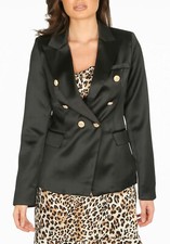 Blazer doppiopetto in raso