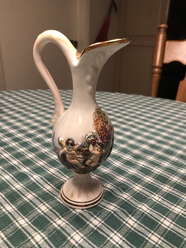 Brocca vintage porcellana e - vintage,