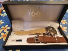 OROLOGIO DA UOMO ROUTE 66 COME NUOVO DOPPIO CINTURINO