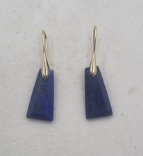 ORECCHINI MINIMAL blu con