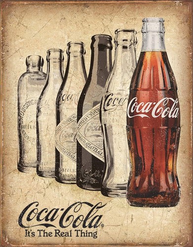 Insegna latta coca cola la - latta,