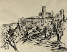 Disegno antico firmato