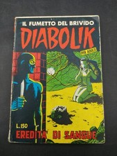 fumetto DIABOLIK seconda serie originale numero 4