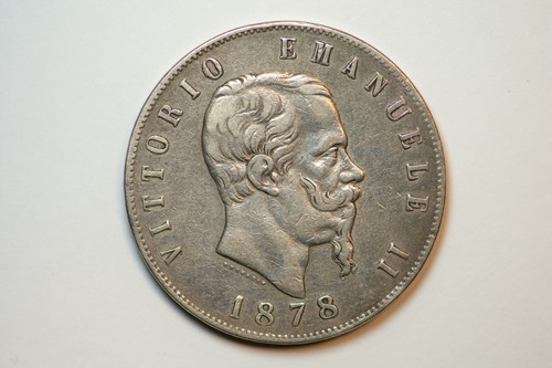 Na0003 moneta lire 1878 - -, 5