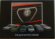 Alfa Romeo All Model 1982