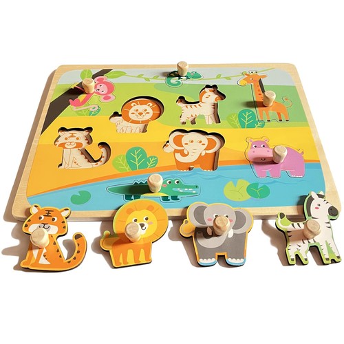Funsland puzzle legno bambini - puzzle,