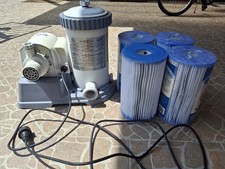 Pompa Filtro per Piscina - Intex28634 94631l/h Grigia/Nera