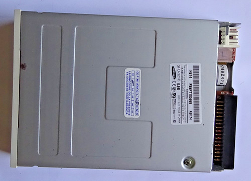 Vecchio lettore floppy disk
