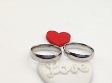 Anello fedina liscia  Argento