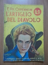 I ROMANZI GIALLI n. 18 E. Ph. Oppenheim L'ARTIGLIO DEL DIAVOLO Mediolanum 1933