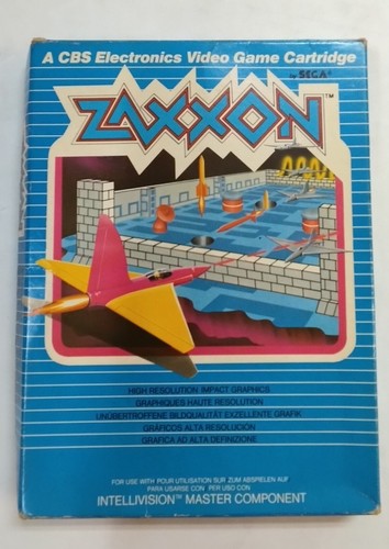 Mattel intellivision zaxxon - mattel,