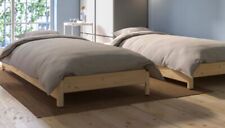 Letto singolo trasformabile in due letti o in matrimoniale completo di materassi