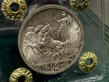 2 Lire 1914 Quadrica Briosa