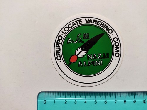 Adesivo associazione alpini - adesivo,
