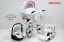 SCARLETT Wicker Pram Baby