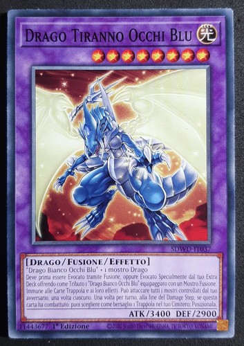 Drago tiranno occhi blu - occhi, 1^