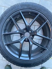 N.4 CERCHI IN LEGA NERI ORIGINALI ALFA ROMEO STELVIO DA 20 