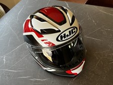 CASCO MOTO INTEGRALE HJC F 71 IN FIBRA ARCAN MC1 SF OPACO TAGLIA L